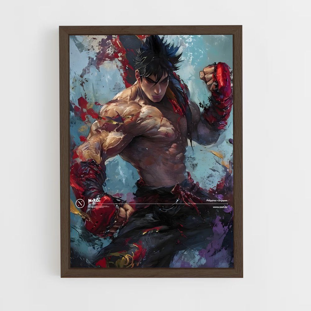 Poster Jin kazama Tekken (vue 5)